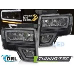 FORD F150 MK12 08-14 LED DRL SEQ BLACK, Nouveaux produits tuning-tec