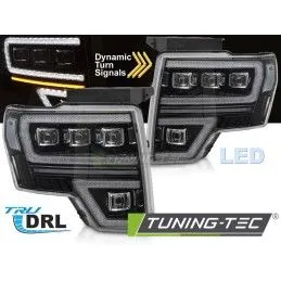 FORD F150 MK12 08-14 FULL LED BLACK DRL SEQ, Nouveaux produits tuning-tec