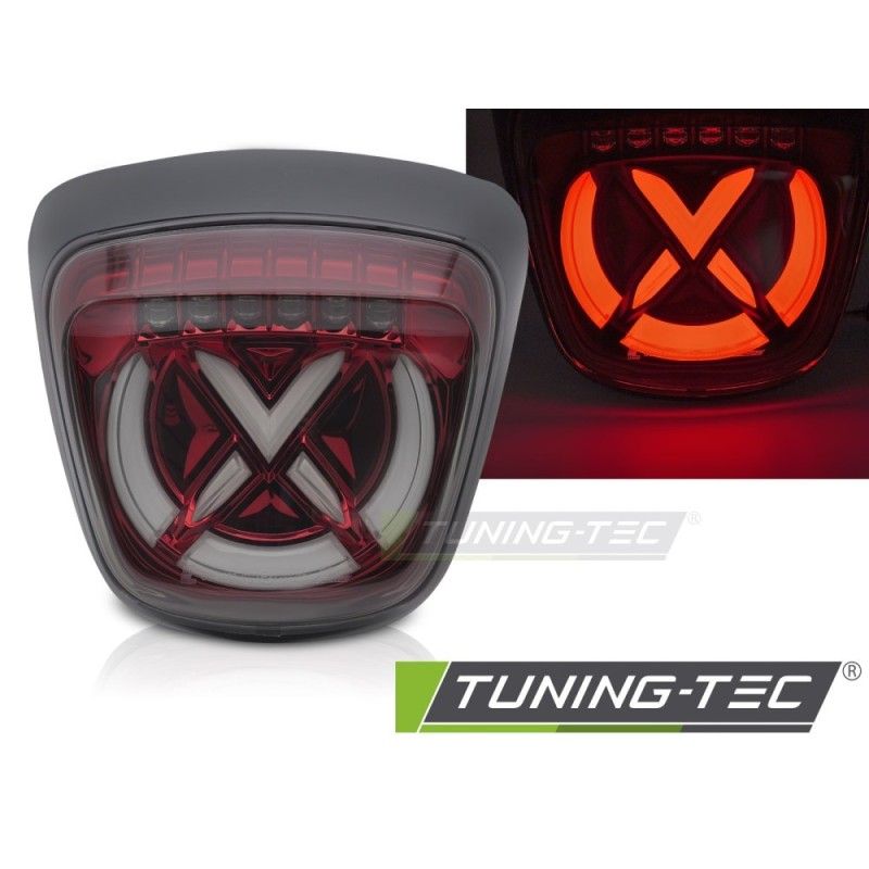LED TAIL LIGHT RED SMOKE fits VESPA SPRINT 125 / 150, Nouveaux produits tuning-tec
