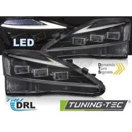 FULL LED HEADLIGHTS LEXUS IS 06-13 LED BLACK, Nouveaux produits tuning-tec