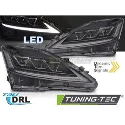 FULL LED HEADLIGHTS LEXUS IS 06-13 LED BLACK, Nouveaux produits tuning-tec