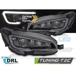 HEADLIGHTSTUBE LED BLACK fits SUBARU WRX 14-22, Nouveaux produits tuning-tec
