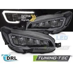 HEADLIGHTSTUBE LED BLACK fits SUBARU WRX 14-22, Nouveaux produits tuning-tec