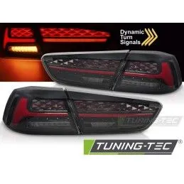 LED TAIL LIGHTS RED fits MITSUBISHI LANCER 8 SEDAN 08-16 / LANCER EVOLUTION X 07-16, Nouveaux produits tuning-tec