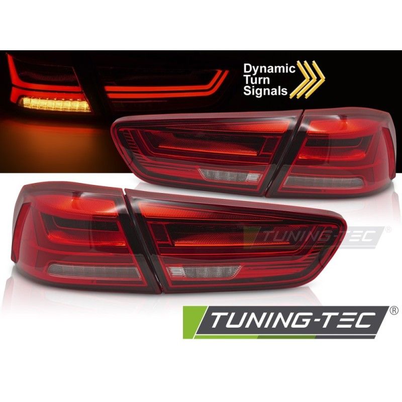 LED TAIL LIGHTS RED fits MITSUBISHI LANCER 8 SEDAN 08-16 / LANCER EVOLUTION X 07-16, Nouveaux produits tuning-tec