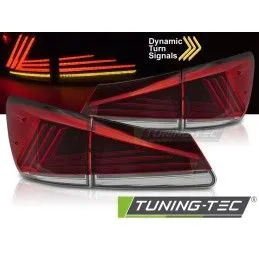 LED TAIL LIGHTS RED LED SQL fits LEXUS IS II 06-13, Nouveaux produits tuning-tec