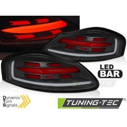 LED BAR TAIL LIGHTS BLACK-RED SEQ fits PORSCHE BOXSTER 986 96-04, Nouveaux produits tuning-tec