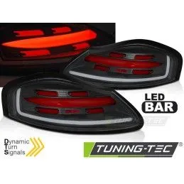 LED BAR TAIL LIGHTS BLACK-RED SEQ fits PORSCHE BOXSTER 986 96-04, Nouveaux produits tuning-tec