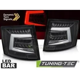 LED BAR TAIL LIGHTS BLACK fits SKODA OCTAVIA III 12-16 SW OEM LED, Nouveaux produits tuning-tec