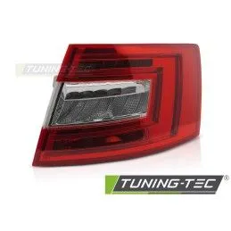 LED TAIL LIGHT RED WHITE RIGHT SIDE TYC fits SKODA OCTAVIA III 12-16 LIFTBACK, Nouveaux produits tuning-tec
