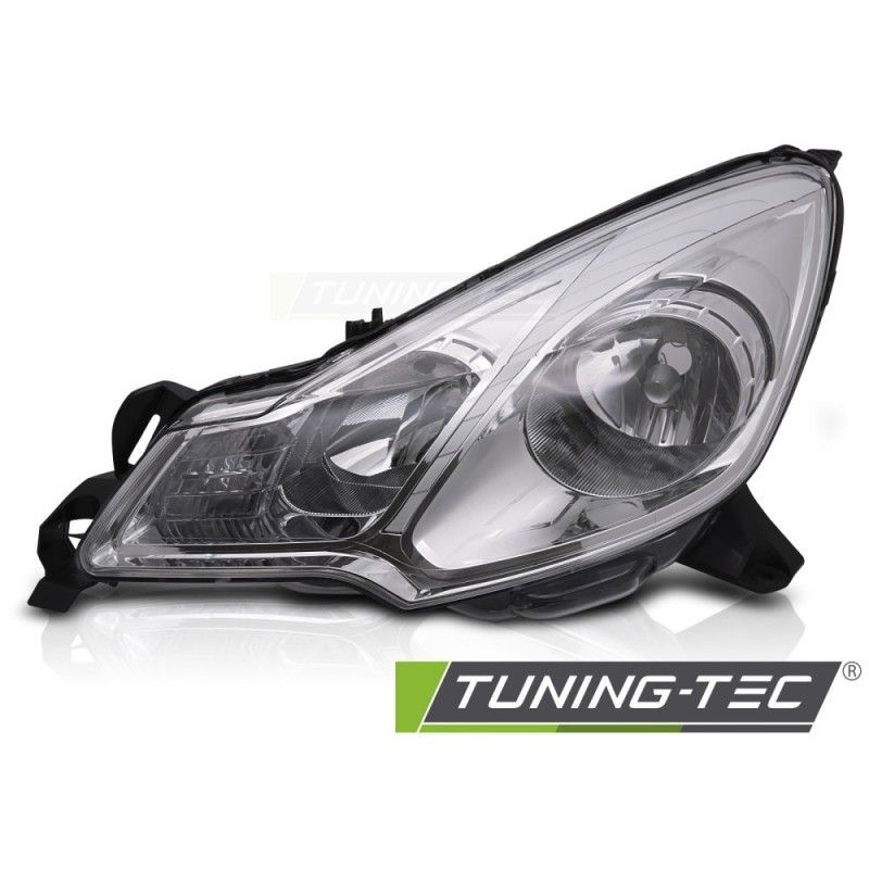 HEADLIGHT CHROME LEFT SIDE TYC fits CITROEN C3 09-12, Nouveaux produits tuning-tec HEADLIGHT CHROME LEFT SIDE TYC fits CITROEN C3 09-12, Nouveaux produits tuning-tec