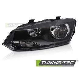 HEADLIGHT LEFT SIDE BLACK H7 TYC fits VW POLO 6R 09-14, Nouveaux produits tuning-tec