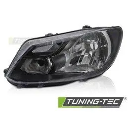 HEADLIGHT BLACK LEFT SIDE H4 TYC fits VW CADDY 11-14, Nouveaux produits tuning-tec