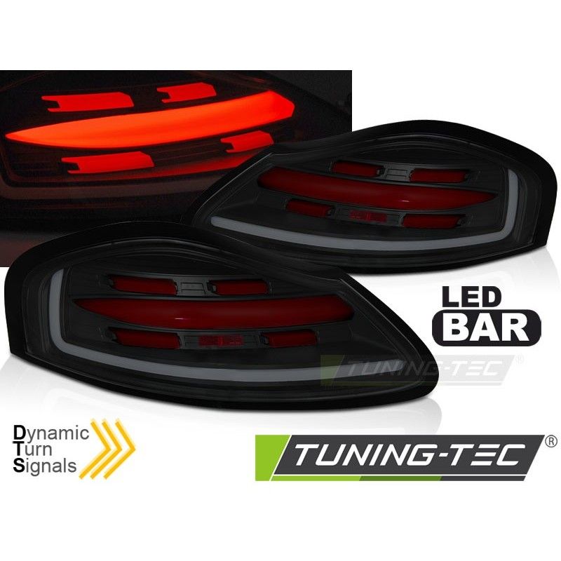 LED BAR TAIL LIGHTS SMOKE SEQ fits PORSCHE BOXSTER 986 96-04, Nouveaux produits tuning-tec