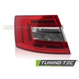 LED TAIL LIGHT RED WHITE LEFT SIDE TYC fits SKODA OCTAVIA III 16-20 LIFTBACK, Nouveaux produits tuning-tec