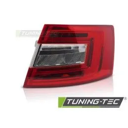 LED TAIL LIGHT RED WHITE RIGHT SIDE TYC fits SKODA OCTAVIA III 16-20 LIFTBACK, Nouveaux produits tuning-tec