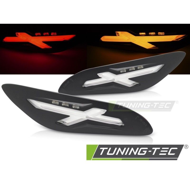 REAR DIRECTION BLACK LED fits VESPA SPRINT / PRIMAVERA 150cc, Nouveaux produits tuning-tec