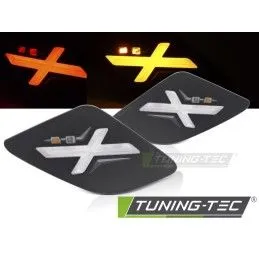 REAR DIRECTION BLACK LED fits VESPA GTS / GTV 300cc, Nouveaux produits tuning-tec