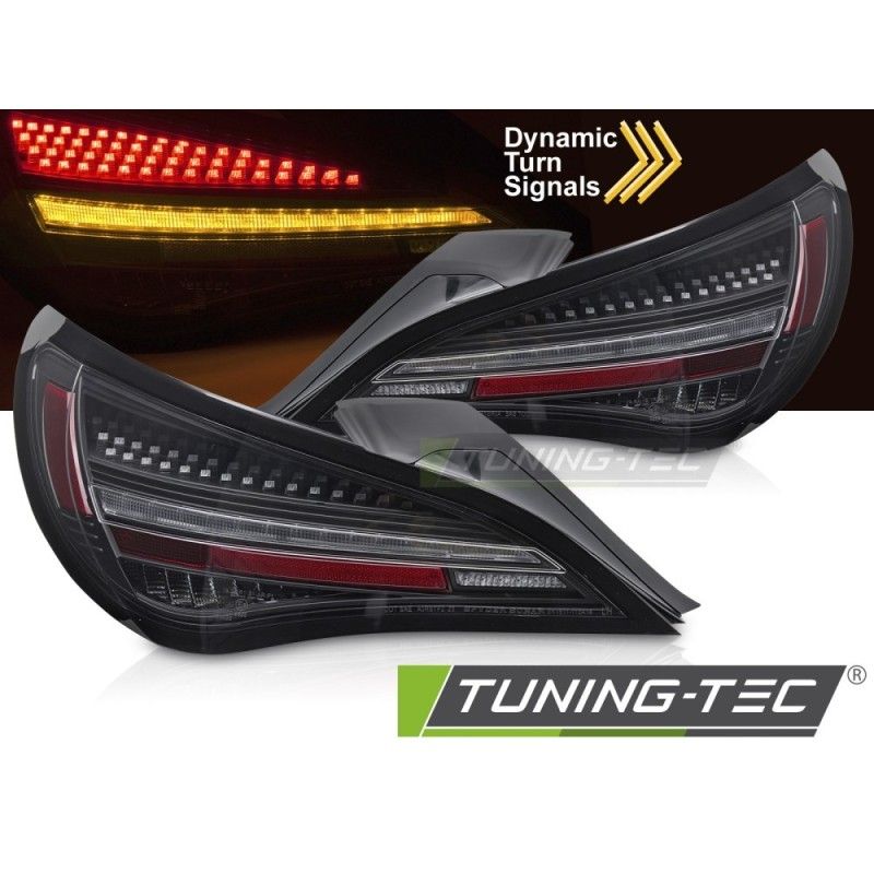 LED TAIL LIGHTS SEQ BLACK fits MERCEDES CLA C117 13-16 OE BULB, Nouveaux produits tuning-tec