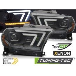 XENON HEADLIGHTS BLACK TUBE SEQ fits DODGE DURANGO 10-13 , Nouveaux produits tuning-tec
