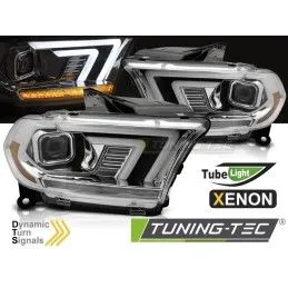 XENON HEADLIGHTS CHROME TUBE SEQ fits DODGE DURANGO 10-13 , Nouveaux produits tuning-tec