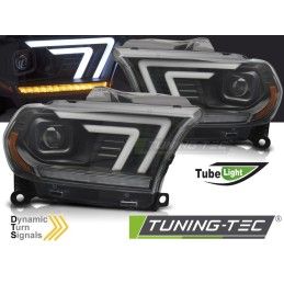 HEADLIGHTS BLACK TUBE SEQ fits DODGE DURANGO 10-13 , Nouveaux produits tuning-tec