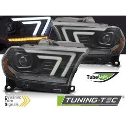 HEADLIGHTS BLACK TUBE SEQ fits DODGE DURANGO 10-13 , Nouveaux produits tuning-tec