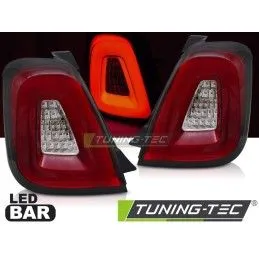 FIAT 500 15-20 RED LED BAR , Nouveaux produits tuning-tec