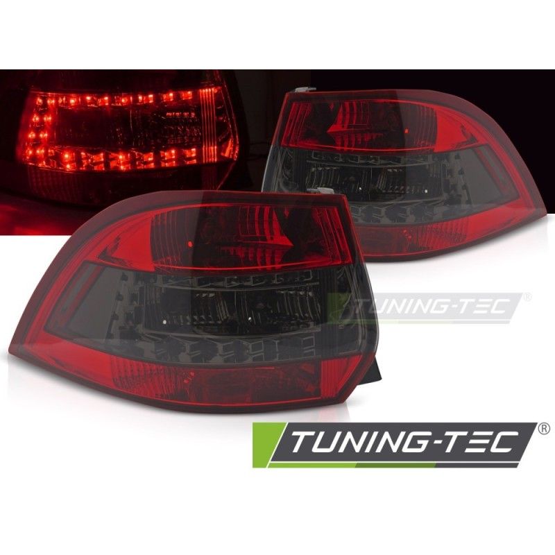 LED TAIL LIGHTS RED SMOKE fits VW GOLF 5/6 VARIANT 07-13, Nouveaux produits tuning-tec