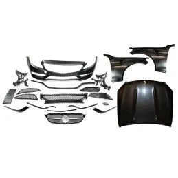 Kit De Carrosserie Mercedes W205 2014-2018 4P/2P/SW Look AMG C63, Nouveaux produits eurolineas