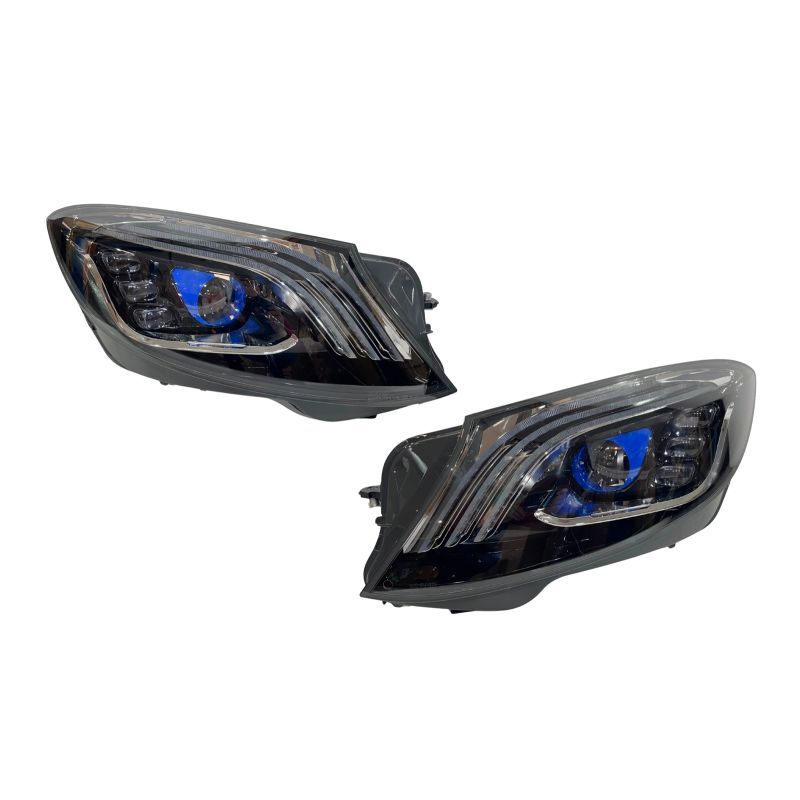 Phare Avant Mercedes W222 Look Facelift Noir, Nouveaux produits eurolineas Phare Avant Mercedes W222 Look Facelift Noir, Nouveaux produits eurolineas