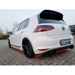 LAME ARRIERE MAXTON VW GOLF Mk7 GTI CLUBSPORT Noir Brillant