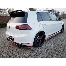 LAME ARRIERE MAXTON VW GOLF Mk7 GTI CLUBSPORT Noir Brillant