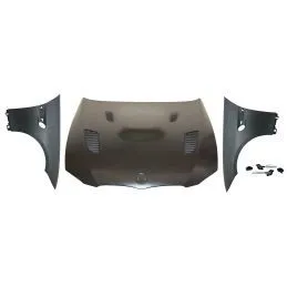 Capot Et Ailettes BMW E92 / E93 Look M3 ´06-14 Black Led indicator, Nouveaux produits eurolineas