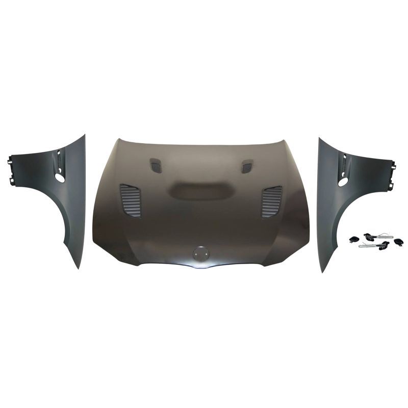Capot Et Ailettes BMW E92 / E93 Look M3 ´06-14 Black Led indicator, Nouveaux produits eurolineas Capot Et Ailettes BMW E92 / E93 Look M3 ´06-14 Black Led indicator, Nouveaux produits eurolineas