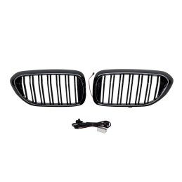 Calandre BMW G30 / G31 LED Noir Brillant, Nouveaux produits eurolineas