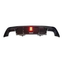 Diffuseur Arrière BMW E60 look M Performance Noir brillant Feu stop à led, Nouveaux produits eurolineas