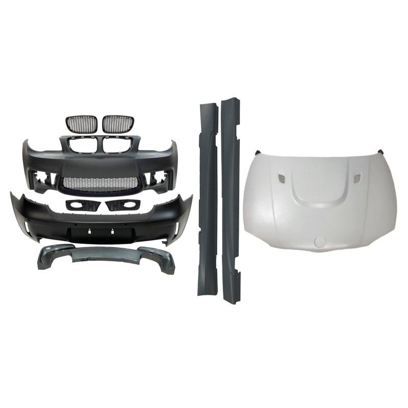 Kit De Carrosserie BMW E87 Look M1 Capot, Nouveaux produits eurolineas