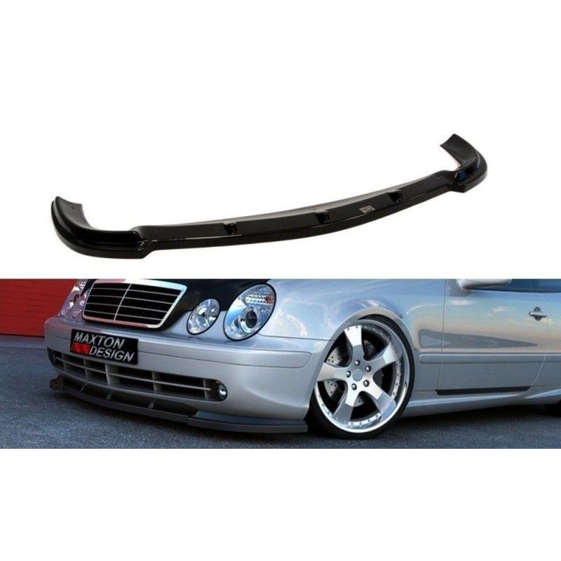 LAME AVANT MAXTON MERCEDES CLK W208 (MAXTON W208 AMG) Noir Brillant