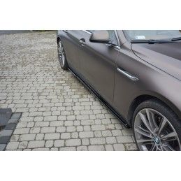 SET DES DIFFUSEUR DES BAS DE CAISSE BMW 6 GRAN COUPÉ Noir Brillant