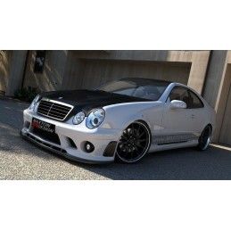 LAME AVANT MAXTON MERCEDES CLK W208 (MAXTON ME-CLK-208-AMG204-F1 PARE-CHOCS AVANT) Noir Brillant