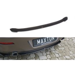 Maxton CENTRAL ARRIÈRE SPLITTER BMW 6 GRAN COUPÉ Gloss Black, BM-6-06-GC-RD1G Tuning.fr