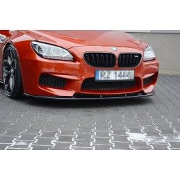 LAME AVANT MAXTON / SPLITTER BMW M6 GRAN COUPÉ Noir Brillant