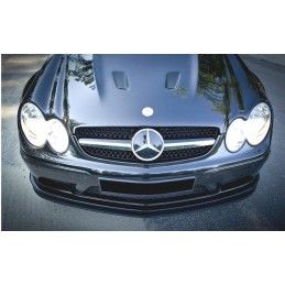 Maxton LAME DU PARE-CHOCS AVANT MERCEDES CLK W209 BLACK (SL BLACK SERIES LOOK) Gloss Black, ME-CLK-209-BLACK-SL-FD2G Tuning.fr