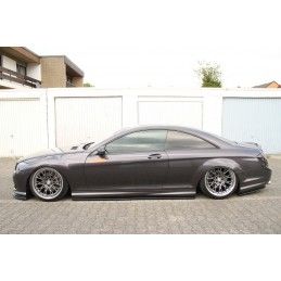 Maxton SET DES DIFFUSEUR DES BAS DE CAISSE MERCEDES CL 500 C216 AMGLINE Gloss Black, ME-CL-500-216-AMGLINE-SD1G Tuning.fr