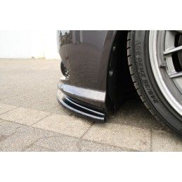 LAME AVANT MAXTON / SPLITTER MERCEDES CL 500 C216 AMGLINE Noir Brillant