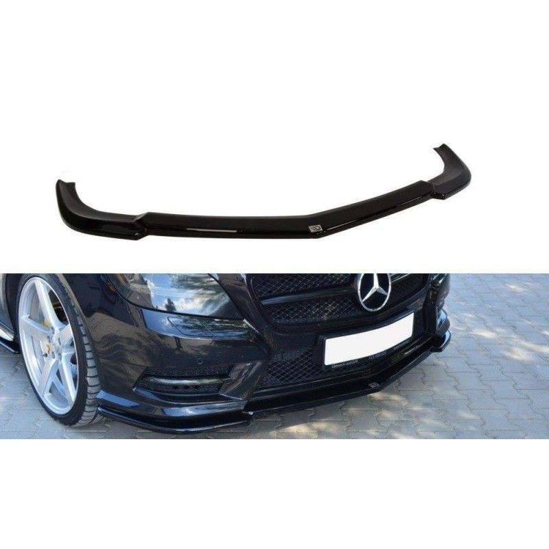 Maxton LAME DU PARE-CHOCS AVANT MERCEDES CLS C218 AMG LINE Gloss Black, ME-CLS-218-FD1G Tuning.fr