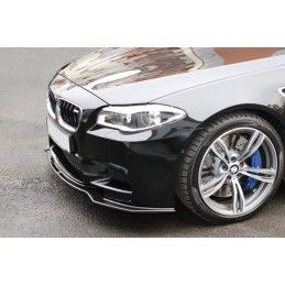 LAME AVANT MAXTON / SPLITTER BMW M5 F10/ F11 Noir Brillant