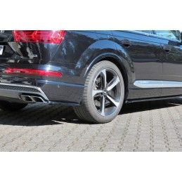 LAME AVANT MAXTON Arriere Audi SQ7 / Q7 S-Line Mk.2 Noir Brillant