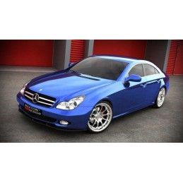 Maxton LAME DE PARE-CHOCS AVANT MERCEDES CLS C219 STANDARD PARE-CHOCS Gloss Black, ME-CLS-C219-FD1G Tuning.fr